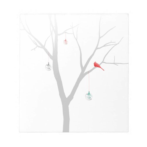 Sparse Christmas Tree Notepad