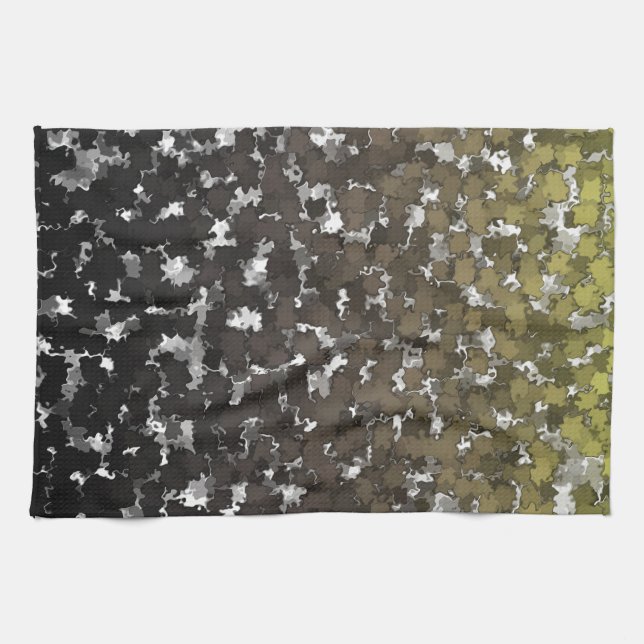 Sparse Leaves Camo Towel (Horizontal)