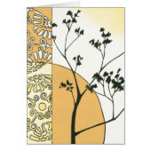 Sparse Tree Silhouette by Megan Meagher (Front)