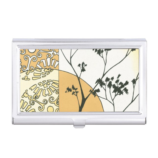 Sparse Tree Silhouette by Megan Meagher Case For Business Cards (Front)