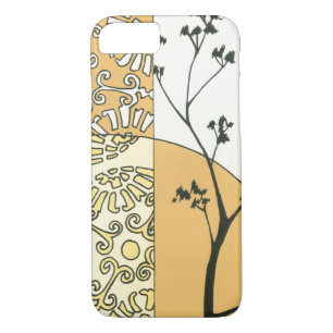 Sparse Tree Silhouette by Megan Meagher iPhone 8/7 Case