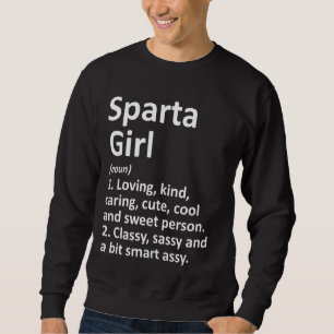 Sparta Girl Mi Michigan Funny City Home Roots Sweatshirt
