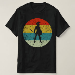 sparta warrior retro vinatge style 70s T-Shirt
