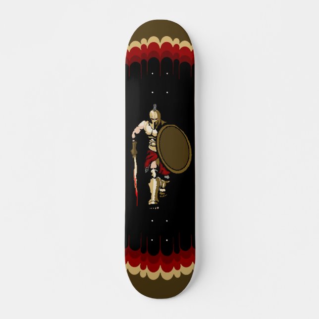 Spartan 2 Skateboard Deck (Front)