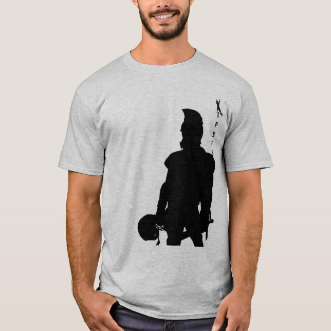 Spartan baller Xiphos T-Shirt (Front)