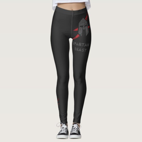 Spartan Beast _ Crossfit Gym Fitness Leggings