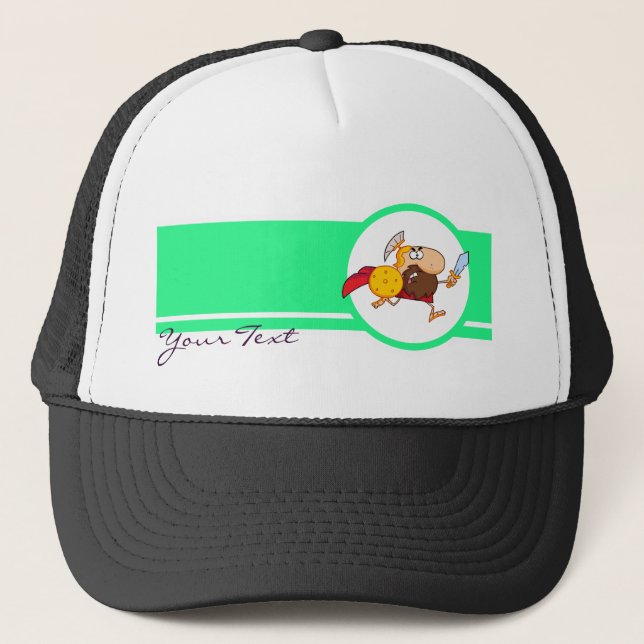 Spartan Gladiator design Trucker Hat (Front)