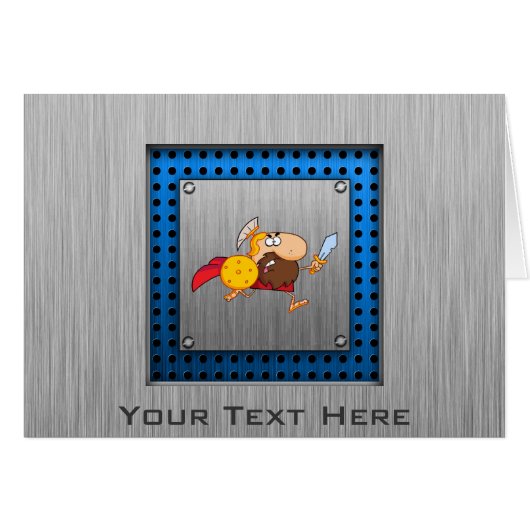 Spartan Gladiator; Metal-look (Front Horizontal)