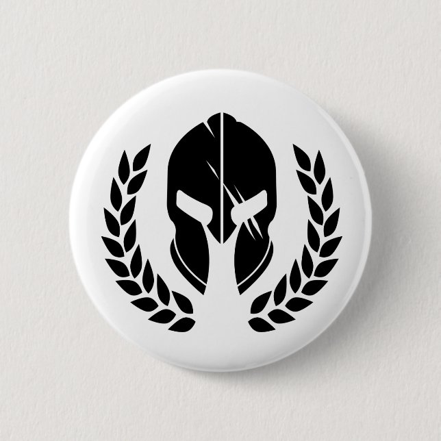 Spartan helmet button (Front)