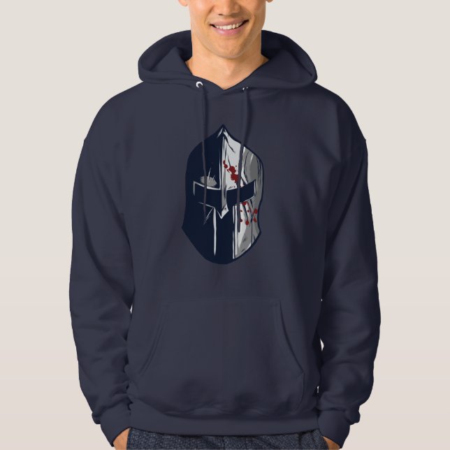 Spartan Helmet Hoodie (Front)