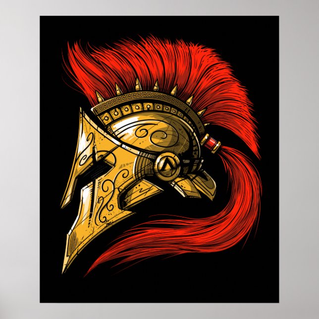 Spartan Helmet Poster (Front)