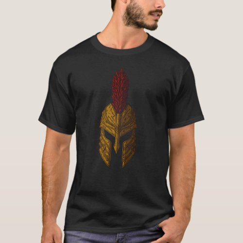 Spartan helmet T_Shirt