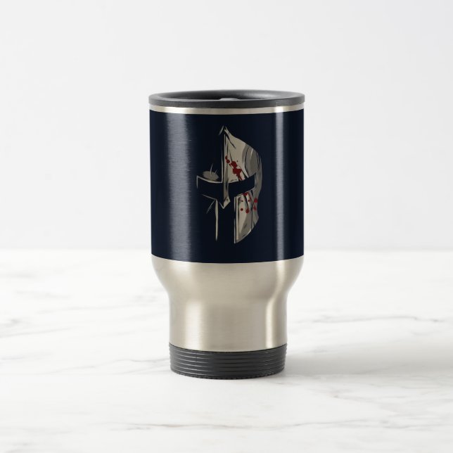 Spartan Helmet    Travel Mug (Center)