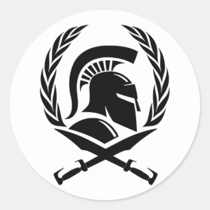 Spartan Shield Stickers - 14 Results | Zazzle