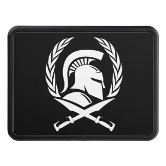 Spartan Helmet Wreath and Sword Hitch Cover