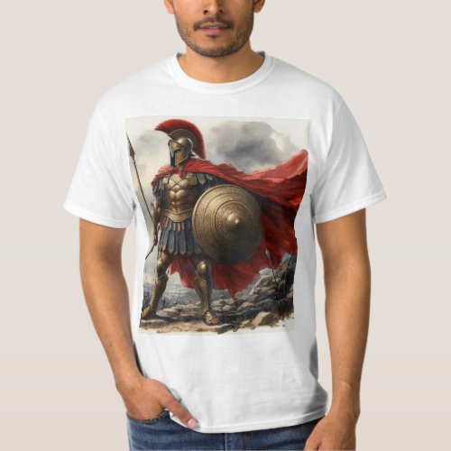 Spartan Hoplite T_Shirt