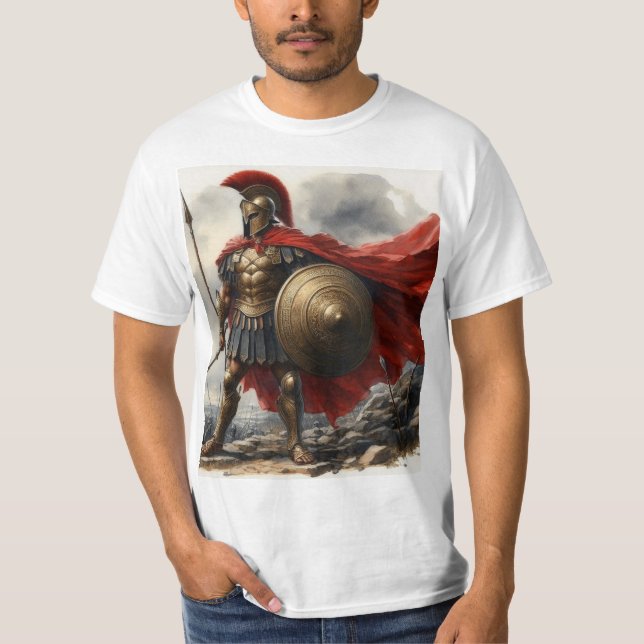 Spartan Hoplite T-Shirt (Front)