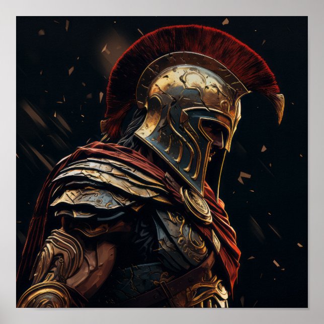 Spartan Legends: Unwavering Tenacity in an Epic Po Poster (Front)