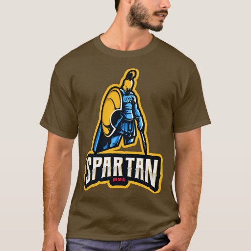 Spartan MMA Mixed Martial Arts T_Shirt