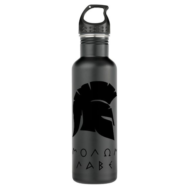 spartan molon labe Classic T Shirt Stainless Steel Water Bottle (Front)