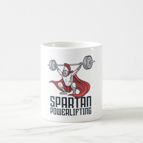 SPARTAN POWERLIFTING COFFEE MUG