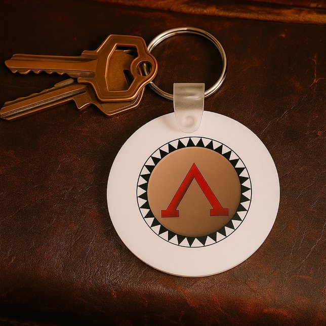 Spartan Shield Keychain (Creator Uploaded)