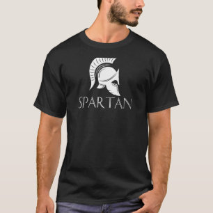 Spartan Sparta Soldier Gladiator Helmet Warrior T-Shirt