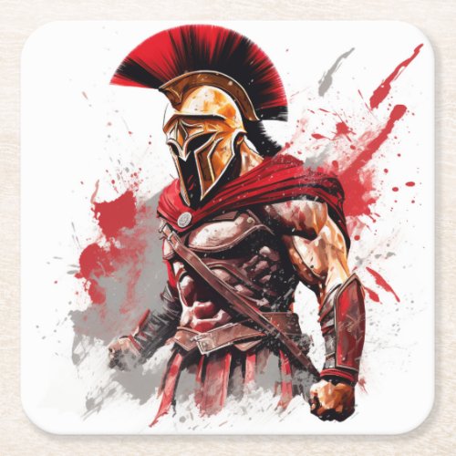 Spartan Spirit Fearless Warrior Coaster