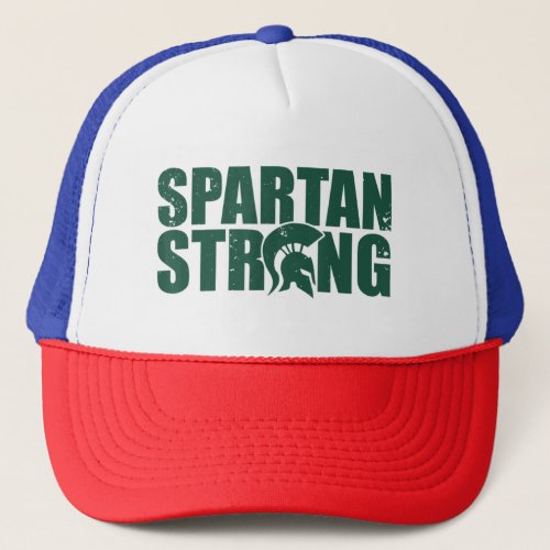 Spartan Strong  exercise workout gym training Trucker Hat