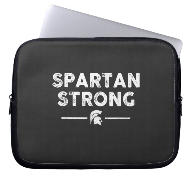 Spartan Strong, Spartan Community Honors Victims Laptop Sleeve (Front)
