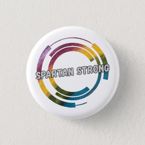 Spartan strong vintage button