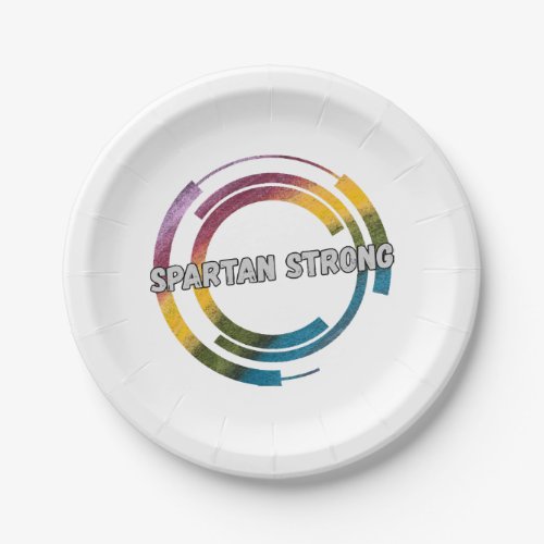 Spartan strong vintage paper plates