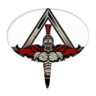 Spartan Warrior Cake Topper