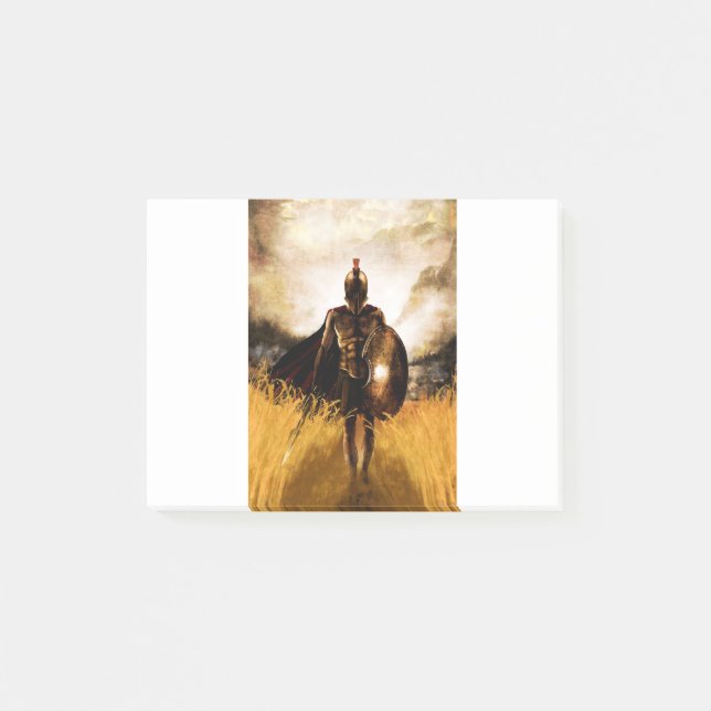 Spartan Warrior Field Post-it Notes (Front)