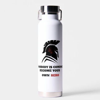 Spartan Warrior Gym Motivation Water Bottle
