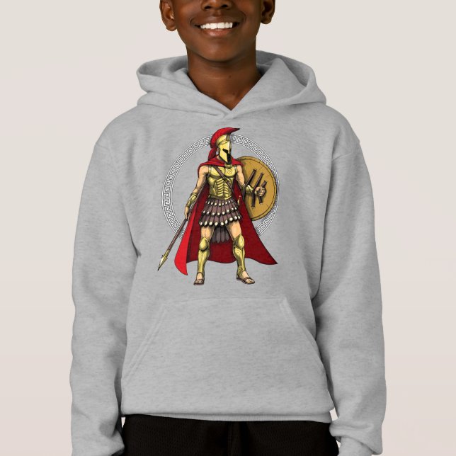Spartan Warrior Hoodie (Front)