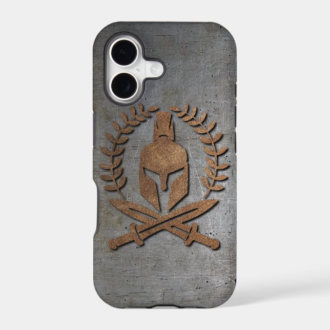 Spartan Warrior Iphone Case (Back)