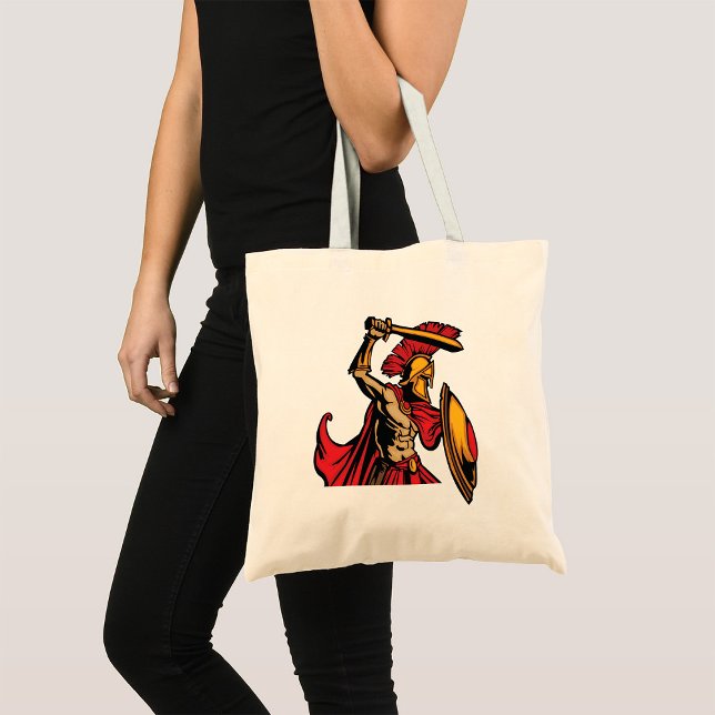 Spartan Warrior Medieval Tote Bag (Creator Uploaded)