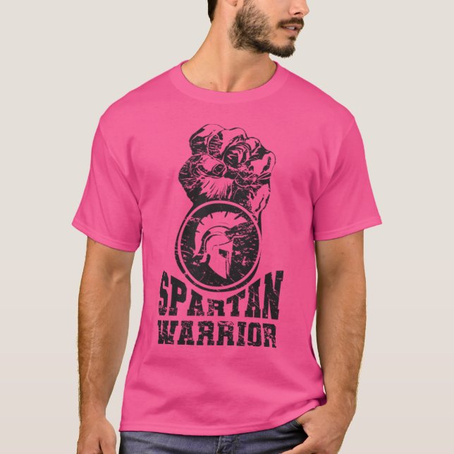 Spartan Warrior Vintage T-Shirt (Front)
