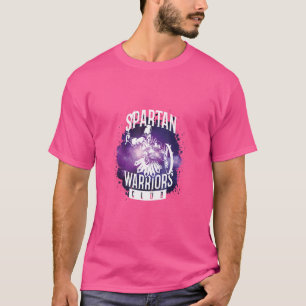 Spartan Warrior Workout Sparta Greek Fitness Gym T-Shirt