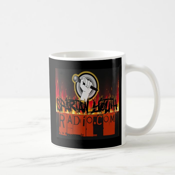 Spartan Youth Radio Grunge On Fire Design Coffee Mugs