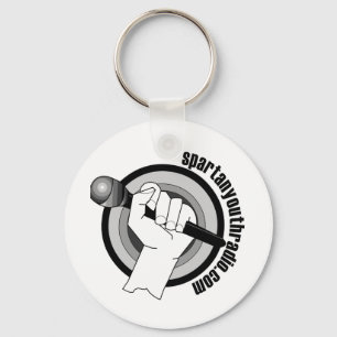 Spartan Youth Radio's Iconic Logo Keychain