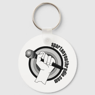 Spartan Youth Radio's Iconic Logo Keychain