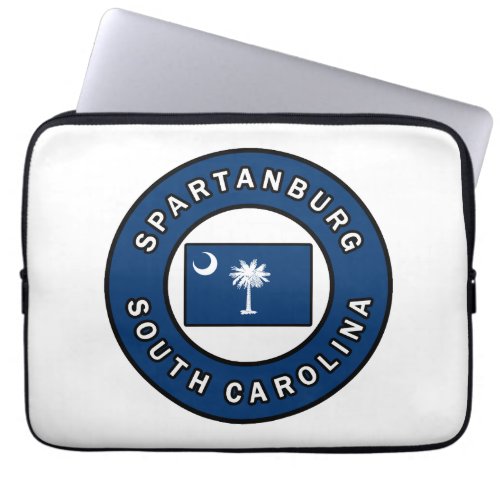 Spartanburg South Carolina Laptop Sleeve