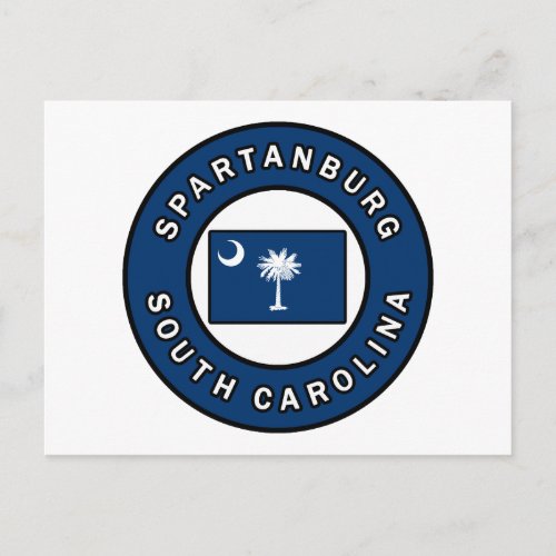 Spartanburg South Carolina Postcard