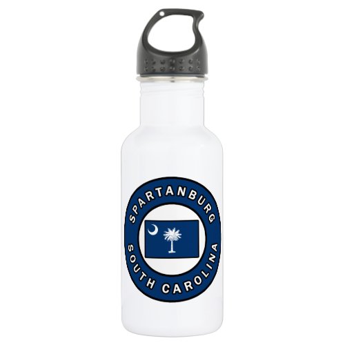 Spartanburg South Carolina Stainless Steel Water Bottle