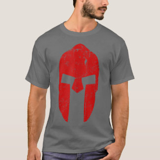 SpartanRace Design Warrior Helmet Gym Motivation S T-Shirt