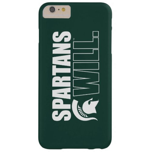 Spartans Will Barely There iPhone 6 Plus Case