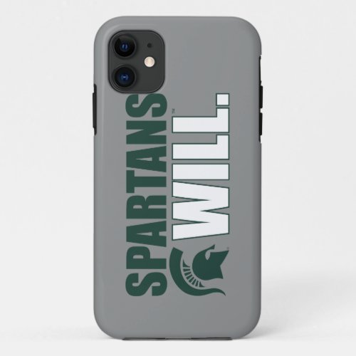 Spartans Will iPhone 11 Case