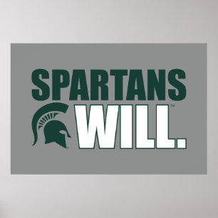Spartans Will Poster